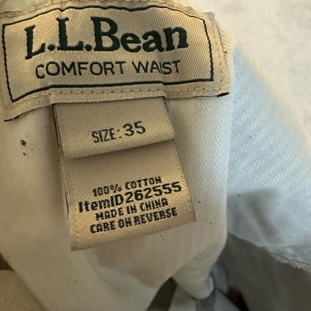 Men's Tan LL Bean Pants‎
